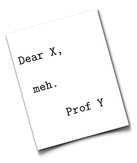 Asking Professor For Letter Of Recommendation from matt.might.net